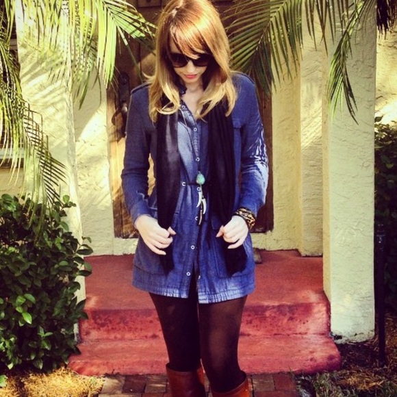 Rag & Bone dressed up denim dress - Picture 1 of 15